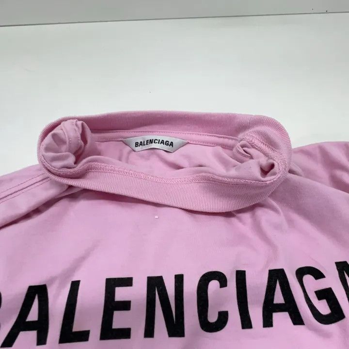 Balenciaga Balenciaga Multi-Language Logo T-Shirt 0079 Size XXS / US 00 / IT 34 - 4 Thumbnail