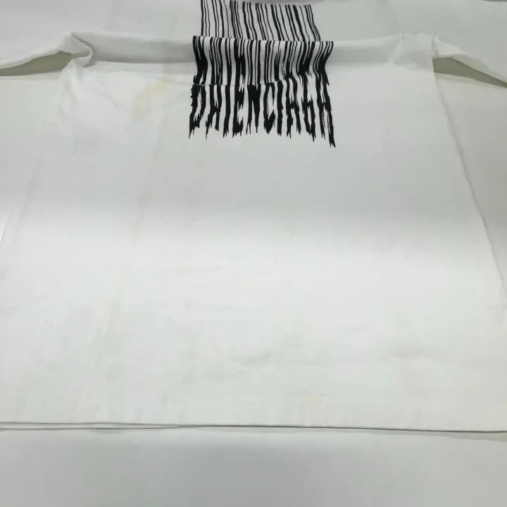 Balenciaga Balenciaga White Barcode Print Cotton T-Shirt 0079 Size S / US 4 / IT 40 - 11 Thumbnail