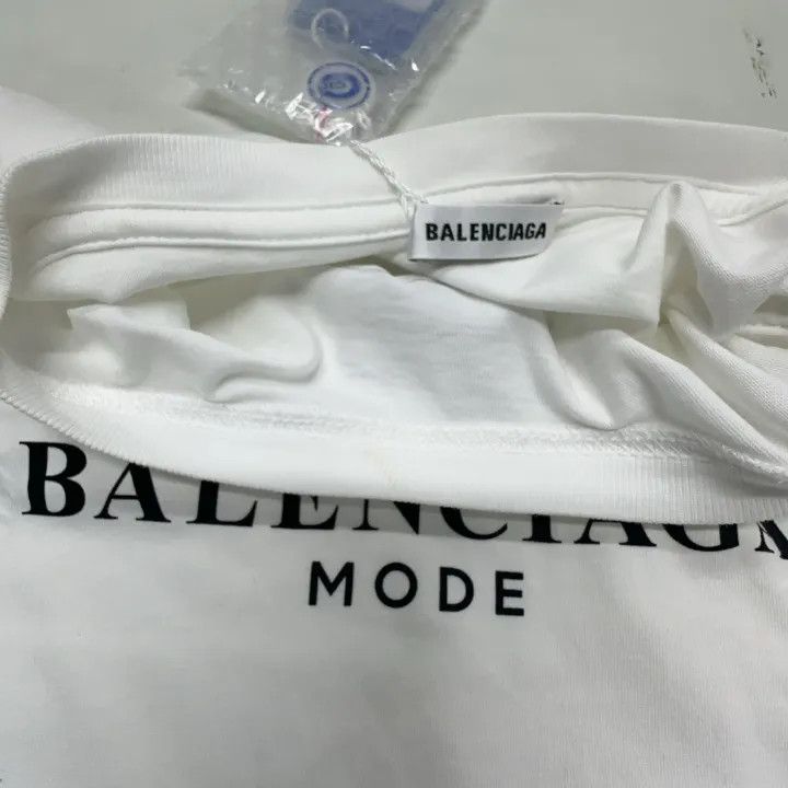 Balenciaga Balenciaga Logo Print T-Shirt for Women 0079 Size XS / US 0-2 / IT 36-38 - 4 Thumbnail