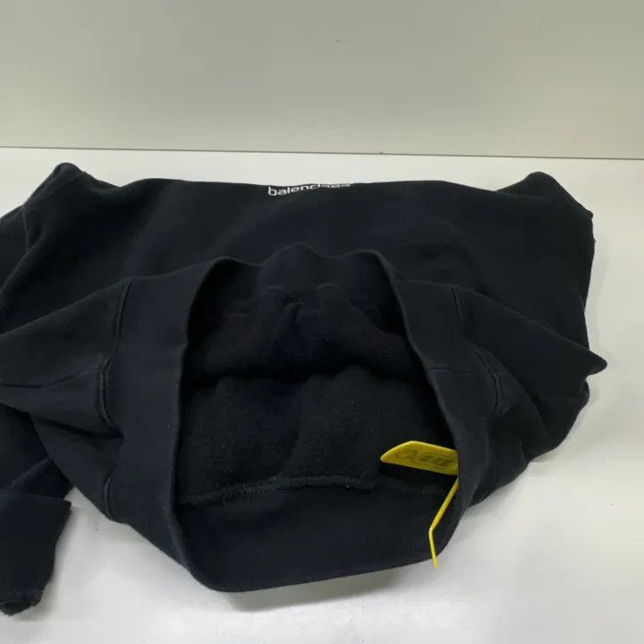 Balenciaga Balenciaga Logo Embroidered Hoodie for Women 0079 Size S / US 4 / IT 40 - 11 Thumbnail
