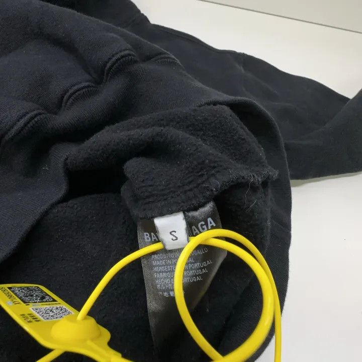 Balenciaga Balenciaga Logo Embroidered Hoodie for Women 0079 Size S / US 4 / IT 40 - 2 Thumbnail
