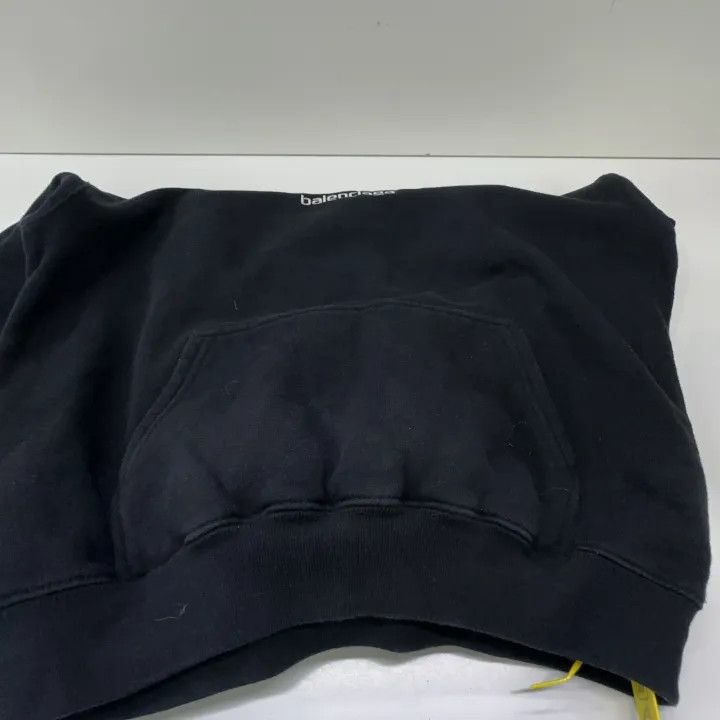Balenciaga Balenciaga Logo Embroidered Hoodie for Women 0079 Size S / US 4 / IT 40 - 10 Thumbnail