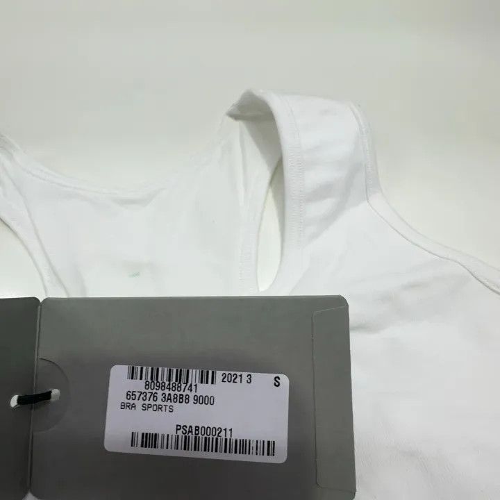 Balenciaga Balenciaga Logo Print Sports Bra for Women 0079 Size S / US 4 / IT 40 - 5 Thumbnail