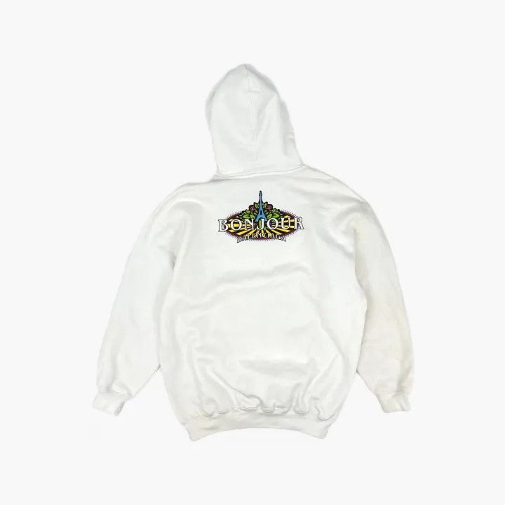 Balenciaga Balenciaga Logo Hooded Sweatshirt for Women 0079 Size XS / US 0-2 / IT 36-38 - 3 Thumbnail