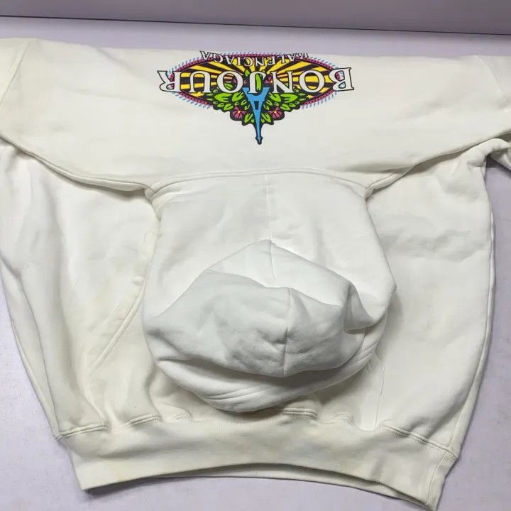 Balenciaga Balenciaga Logo Hooded Sweatshirt for Women 0079 Size XS / US 0-2 / IT 36-38 - 7 Thumbnail