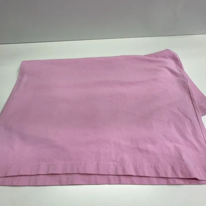 Balenciaga Balenciaga Pink Logo Print Short Sleeve T-Shirt 0079 Size L / US 10 / IT 46 - 8 Thumbnail