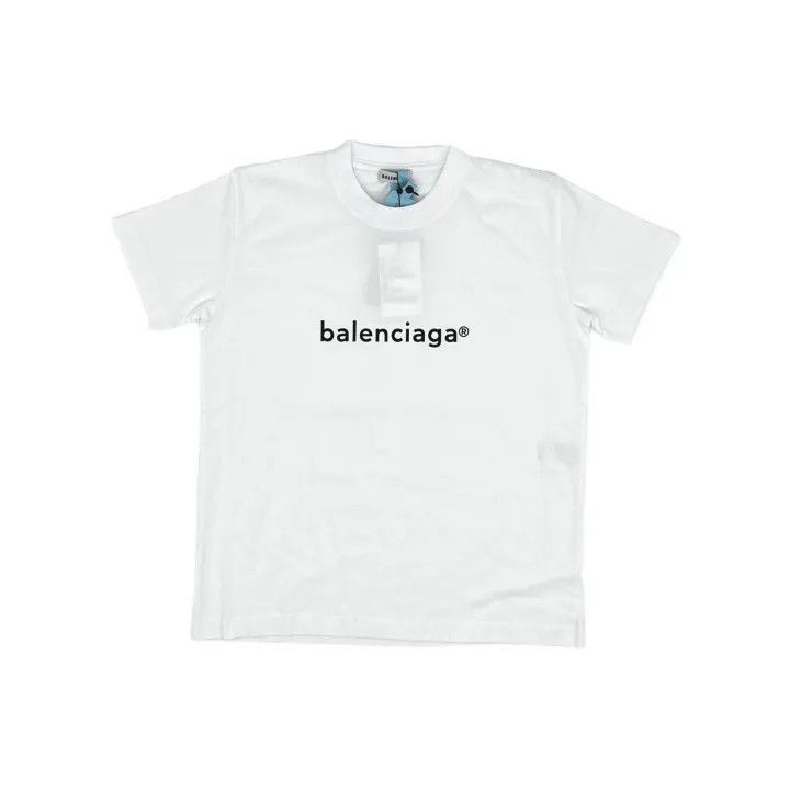 Balenciaga Balenciaga Cotton Crew Neck Regular T-shirt 0079 Size M / US 6-8 / IT 42-44 - 2 Thumbnail