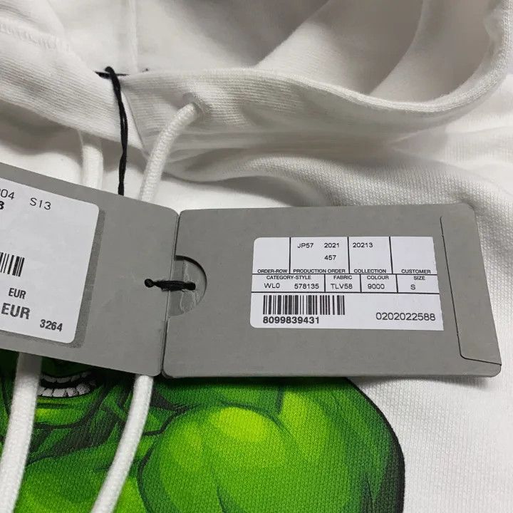 Balenciaga Balenciaga x MARVEL Hulk Long Sleeve Sweatshirt 0079 Size S / US 4 / IT 40 - 3 Thumbnail