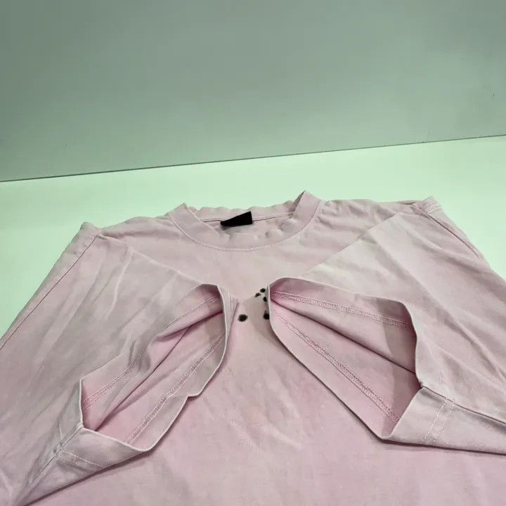 Balenciaga Balenciaga SS23 Pink Letter Print T-Shirt 0079 Size S / US 4 / IT 40 - 6 Thumbnail