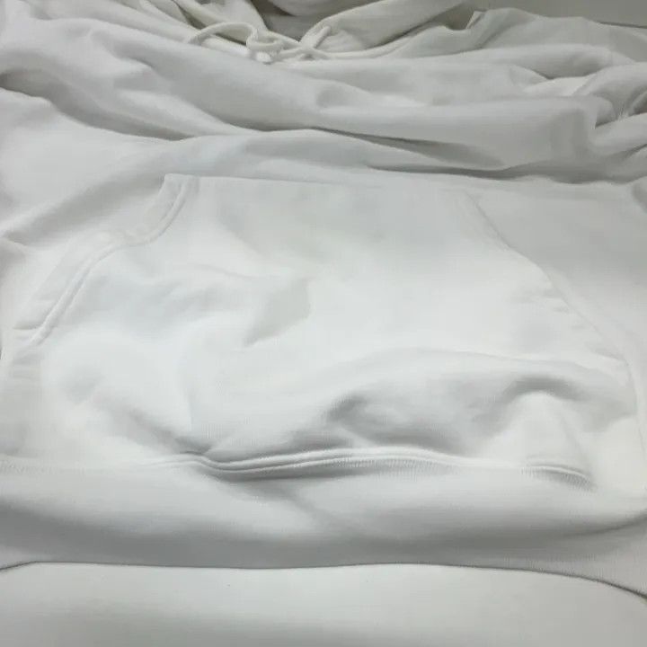 Balenciaga Balenciaga White Hooded Logo Sweatshirt for Women 0079 Size XS / US 0-2 / IT 36-38 - 6 Thumbnail