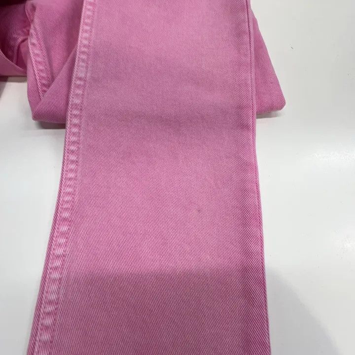 Balenciaga Balenciaga SS23 Pink Straight-Leg Jeans for Women 0079 Size 28" / US 6 / IT 42 - 6 Thumbnail