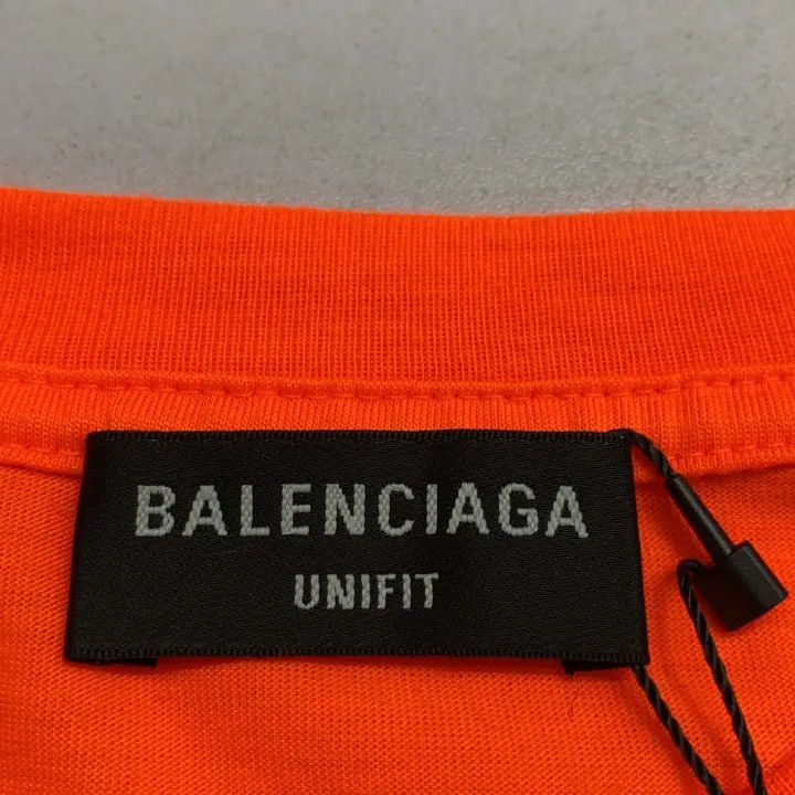 Balenciaga Balenciaga Orange Short Sleeve T-Shirt for Women 0079 Size M / US 6-8 / IT 42-44 - 3 Thumbnail
