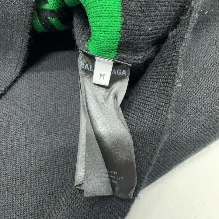 Balenciaga Balenciaga Bold Wool Blend Oversized Sweater 0079 Size XXL / US 16-18 / IT 52-54 - 3 Thumbnail