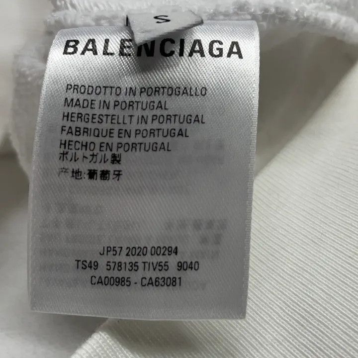 Balenciaga Balenciaga Logo Hooded Sweatshirt for Women 0079 Size S / US 4 / IT 40 - 3 Thumbnail