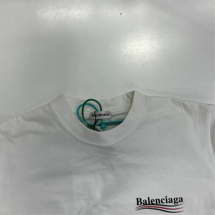 Balenciaga Balenciaga Retro Striped T-Shirt for Women 0079 Size S / US 4 / IT 40 - 4 Thumbnail