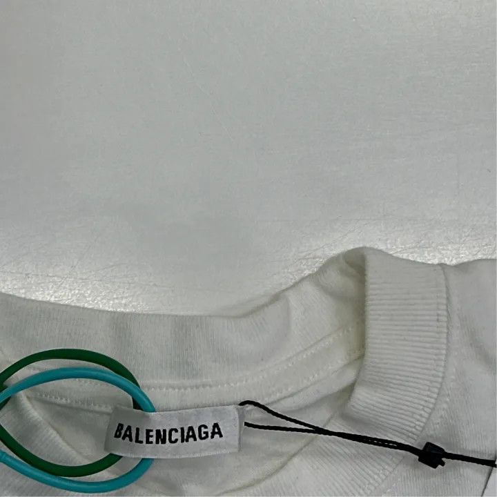Balenciaga Balenciaga Retro Striped T-Shirt for Women 0079 Size S / US 4 / IT 40 - 2 Thumbnail