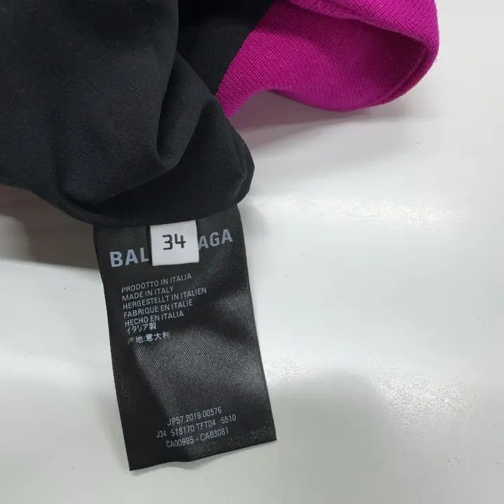 Balenciaga Balenciaga Solid Color Elastic Midi Skirt 0079 Size 22" - 3 Thumbnail