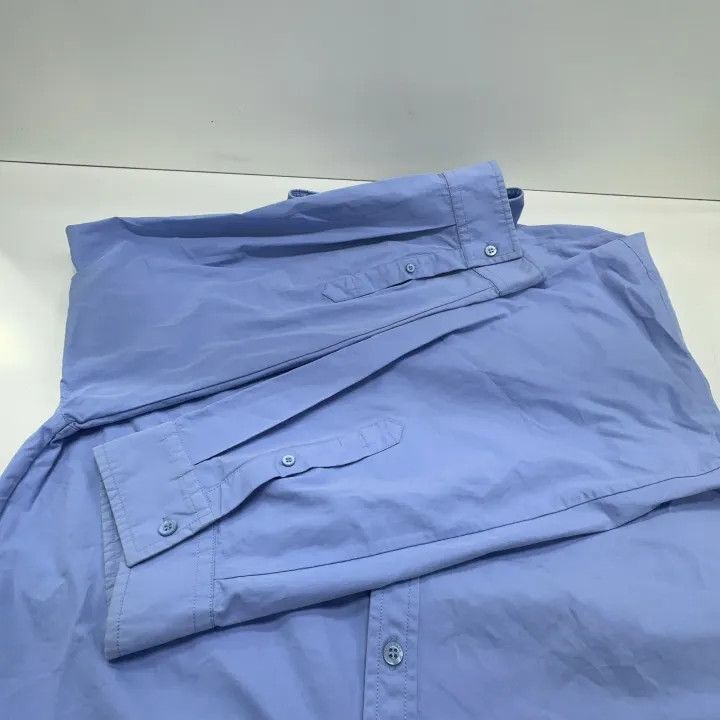 Balenciaga Balenciaga Blue Pocket Button-Up Shirt 0079 Size S / US 4 / IT 40 - 5 Thumbnail