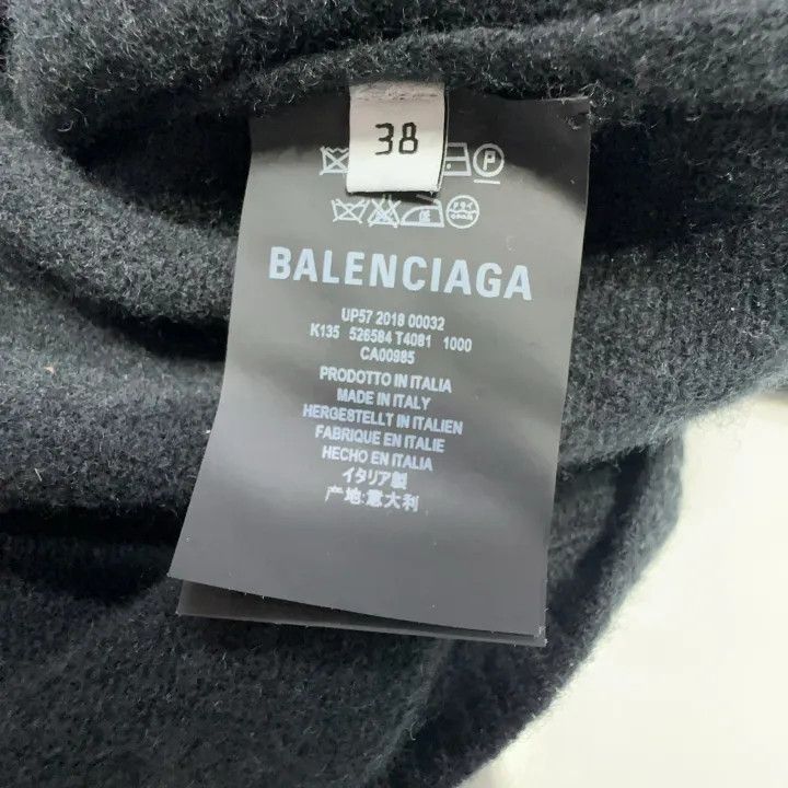 Balenciaga Balenciaga Red Embroidered Turtleneck Sweater 0079 Size M / US 6-8 / IT 42-44 - 5 Thumbnail