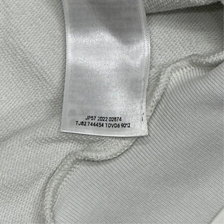 Balenciaga Balenciaga White Logo Hoodie for Women 0079 Size XS / US 0-2 / IT 36-38 - 3 Thumbnail