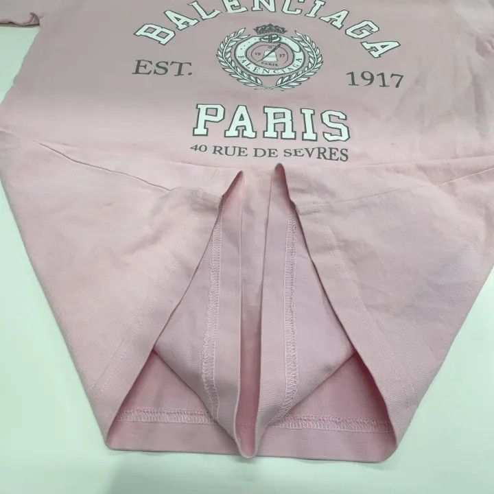 Balenciaga Balenciaga Pink Graphic Short Sleeve T-Shirt 0079 Size M / US 6-8 / IT 42-44 - 9 Thumbnail