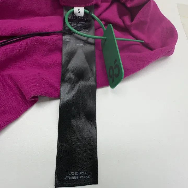 Balenciaga Balenciaga Pink Logo Print Short Sleeve T-Shirt 0079 Size S / US 4 / IT 40 - 2 Thumbnail