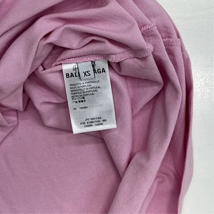 Balenciaga Balenciaga Crew Cotton Short Sleeve T-Shirt 0079 Size XS / US 0-2 / IT 36-38 - 2 Thumbnail