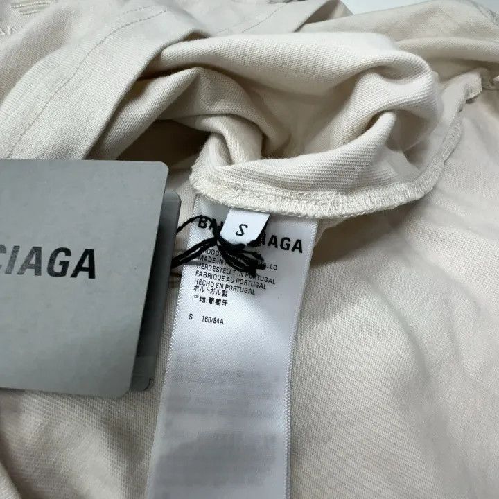 Balenciaga Balenciaga Logo Embroidered T-Shirt for Women 0079 Size S / US 4 / IT 40 - 4 Thumbnail