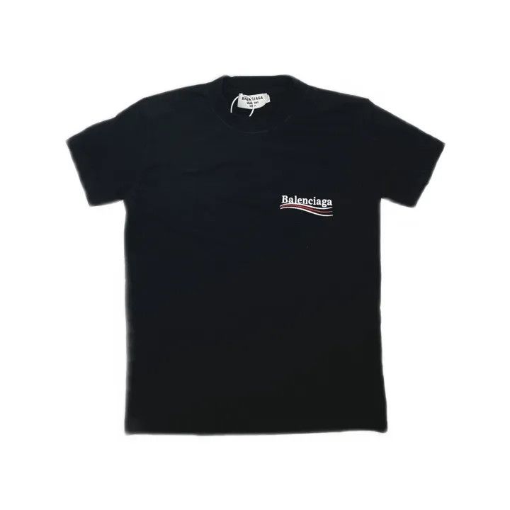 Balenciaga Balenciaga Logo Pattern Short Sleeve Tee 0079 Size S / US 4 / IT 40 - 2 Thumbnail