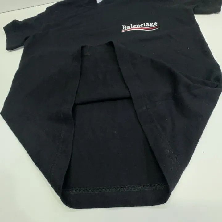 Balenciaga Balenciaga Logo Pattern Short Sleeve Tee 0079 Size S / US 4 / IT 40 - 8 Thumbnail