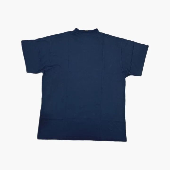 Balenciaga Balenciaga Blue Short Sleeve High Neck T-Shirt 0079 Size S / US 4 / IT 40 - 3 Thumbnail