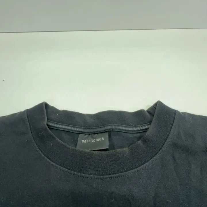 Balenciaga Balenciaga FW23 Logo Print Short Sleeve T-Shirt 0079 Size XS / US 0-2 / IT 36-38 - 6 Thumbnail