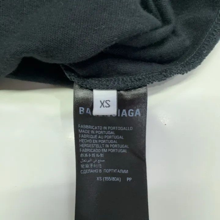 Balenciaga Balenciaga FW23 Logo Print Short Sleeve T-Shirt 0079 Size XS / US 0-2 / IT 36-38 - 4 Thumbnail