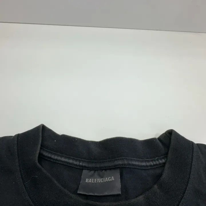Balenciaga Balenciaga FW23 Logo Print Short Sleeve T-Shirt 0079 Size XS / US 0-2 / IT 36-38 - 3 Thumbnail