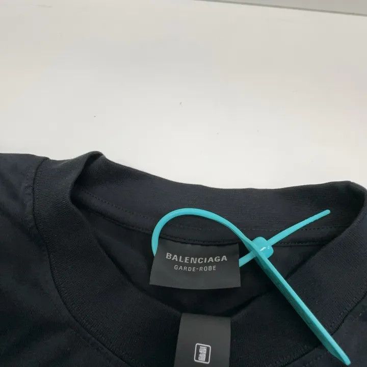Balenciaga Balenciaga Logo Graphic Short Sleeve T-Shirt 0079 Size M / US 6-8 / IT 42-44 - 6 Thumbnail