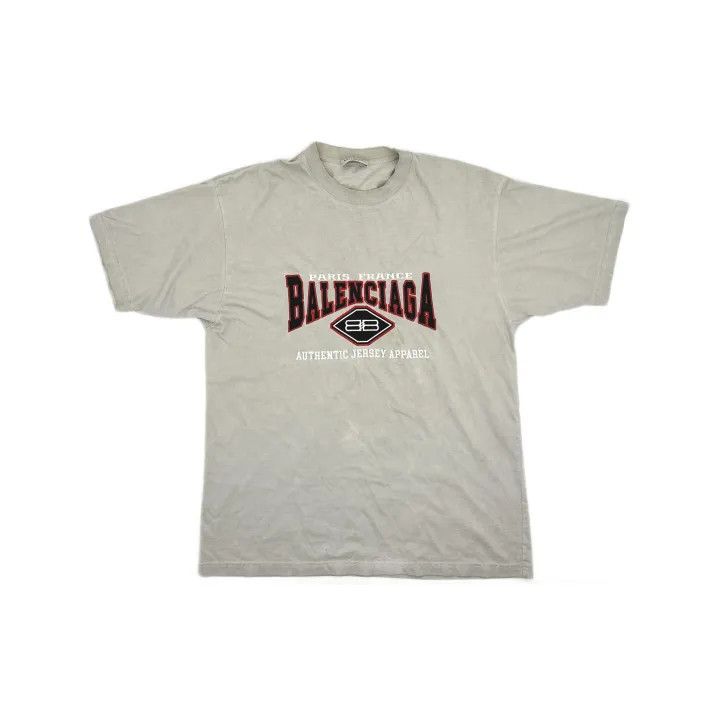 Balenciaga Balenciaga Vintage Logo Graphic T-Shirt for Women 0079 Size XS / US 0-2 / IT 36-38 - 2 Thumbnail
