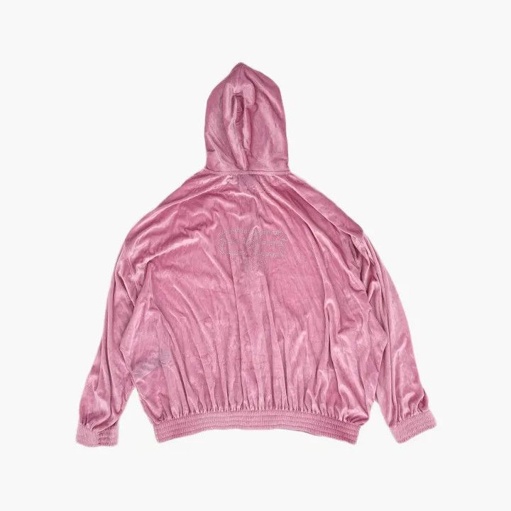 Balenciaga Balenciaga Pink Hoodie with Zipper 0079 Size L / US 10 / IT 46 - 3 Thumbnail