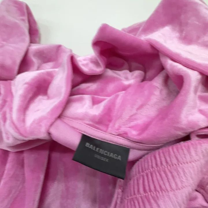 Balenciaga Balenciaga Pink Hoodie with Zipper 0079 Size L / US 10 / IT 46 - 5 Thumbnail