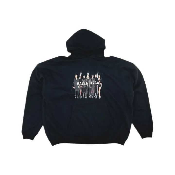 Balenciaga Balenciaga Graphic Print Hoodie for Women 0079 Size S / US 4 / IT 40 - 2 Thumbnail