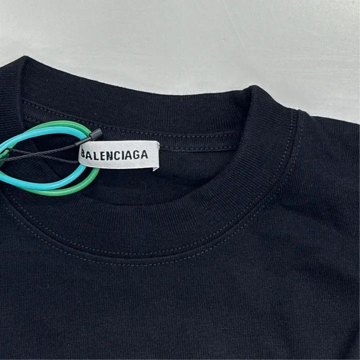 Balenciaga Balenciaga Loose Fit Crew Neck T-Shirt 0079 Size XS / US 0-2 / IT 36-38 - 2 Thumbnail