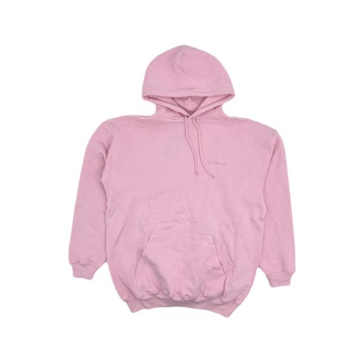 Balenciaga Balenciaga Oversized Logo Hooded Sweatshirt Pink 0079 Size XS / US 0-2 / IT 36-38 - 2 Thumbnail