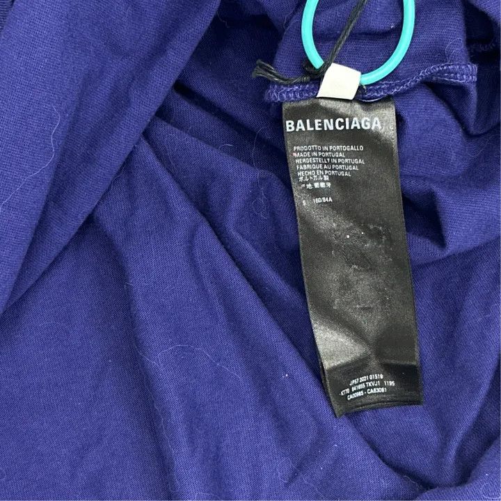 Balenciaga Balenciaga SS22 Logo Embroidered T-Shirt for Women 0079 Size S / US 4 / IT 40 - 3 Thumbnail