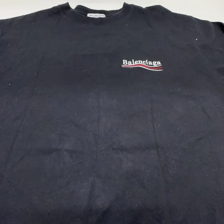 Balenciaga Balenciaga SS22 Logo Embroidered T-Shirt 0079 Size XS / US 0-2 / IT 36-38 - 7 Thumbnail