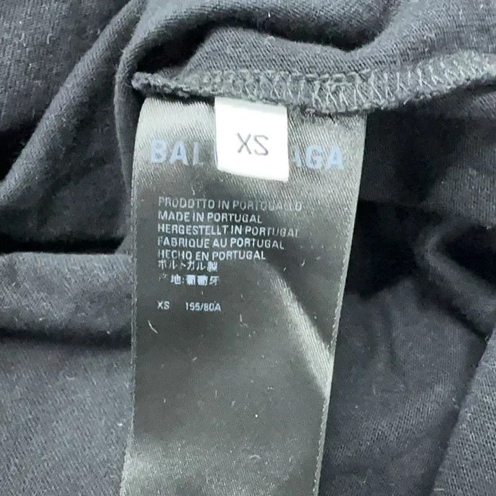Balenciaga Balenciaga SS22 Logo Embroidered T-Shirt 0079 Size XS / US 0-2 / IT 36-38 - 3 Thumbnail