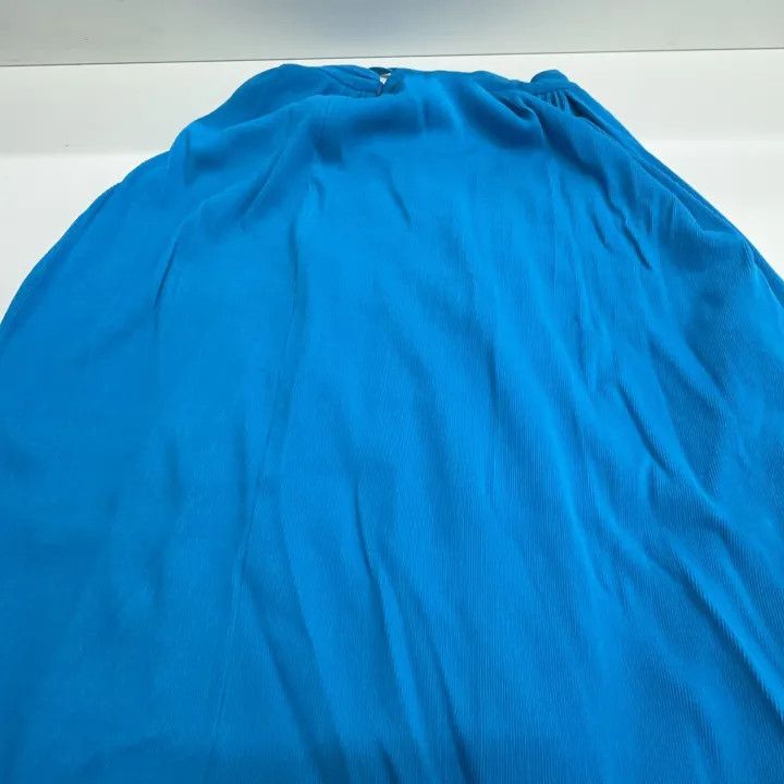 Balenciaga Balenciaga High Waist Pleated A-Line Skirt 0079 Size 22" - 5 Thumbnail