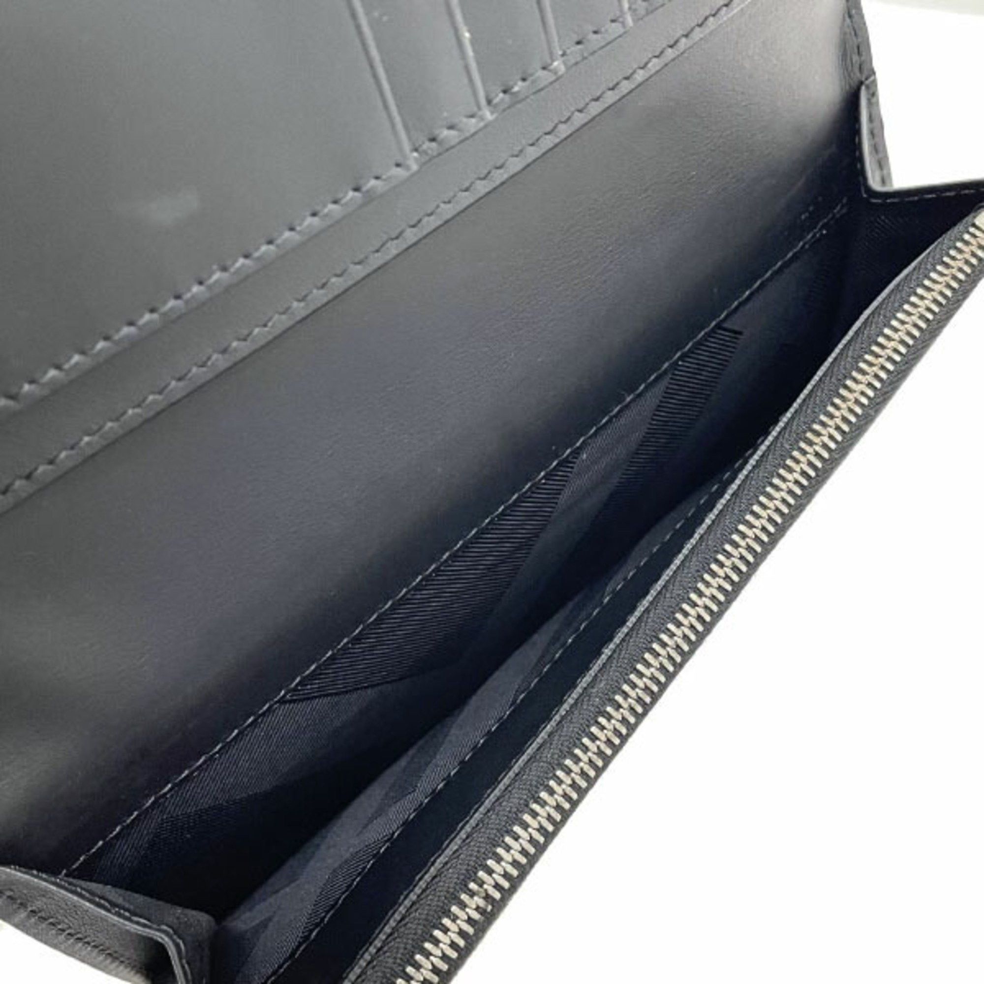 Burberry Burberry long wallet, bi-fold leather, black, BURBERRY, men's, HH-14980 Size ONE SIZE - 9 Thumbnail