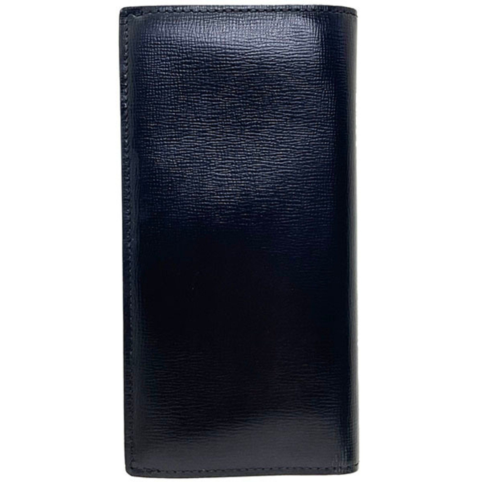 Burberry Burberry long wallet, bi-fold leather, black, BURBERRY, men's, HH-14980 Size ONE SIZE - 2 Thumbnail