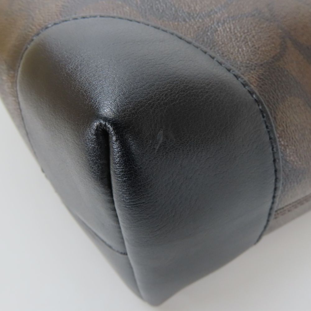 Coach Coach Coach Signature PVC Tote Bag Leather Tote Bag F29208 Size ONE SIZE - 6 Thumbnail