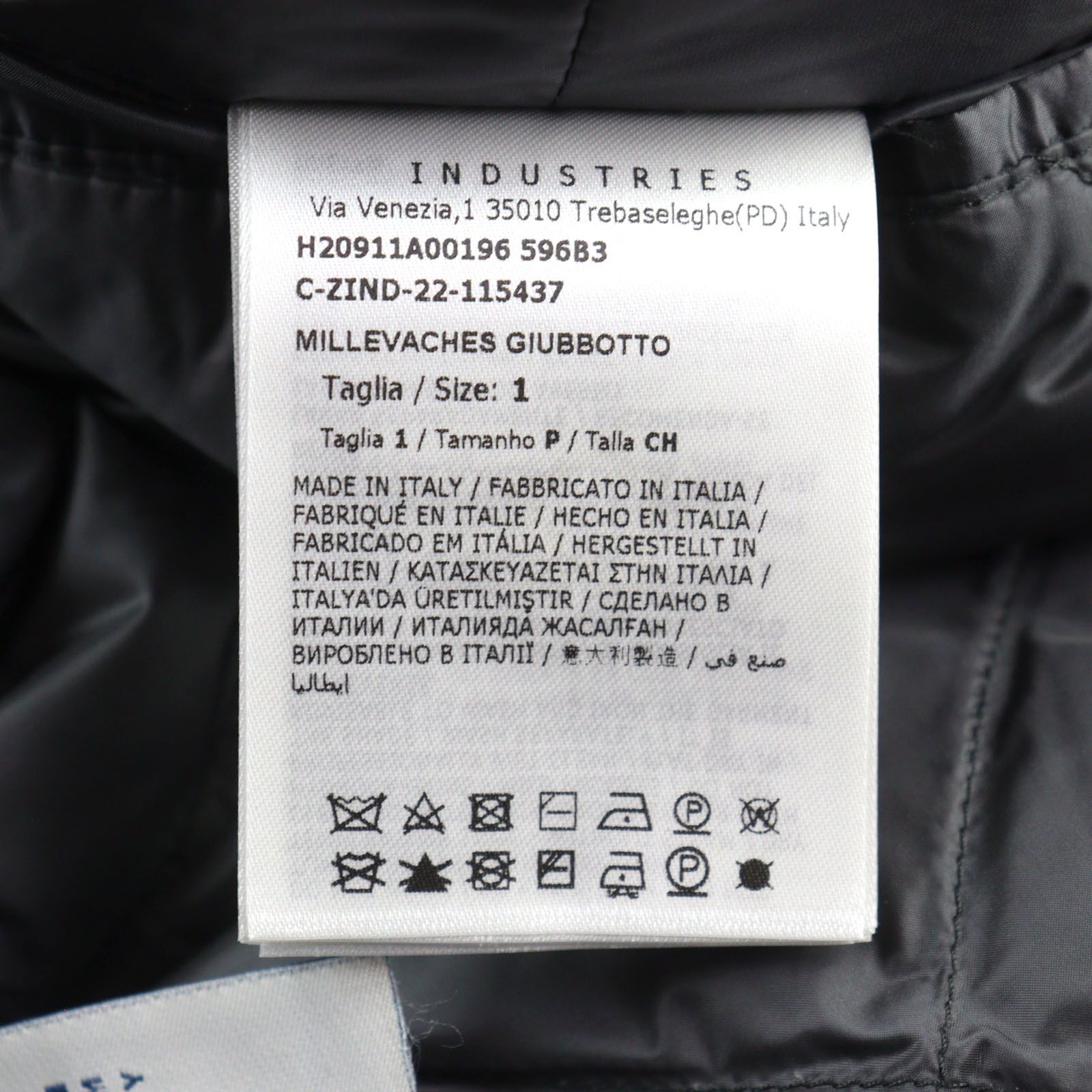 Moncler Moncler Moncler MILLEVACHES GIUBBOTTO Down Jacket Others Outerwear H20911A00196 596B3 Size ONE SIZE - 11 Thumbnail
