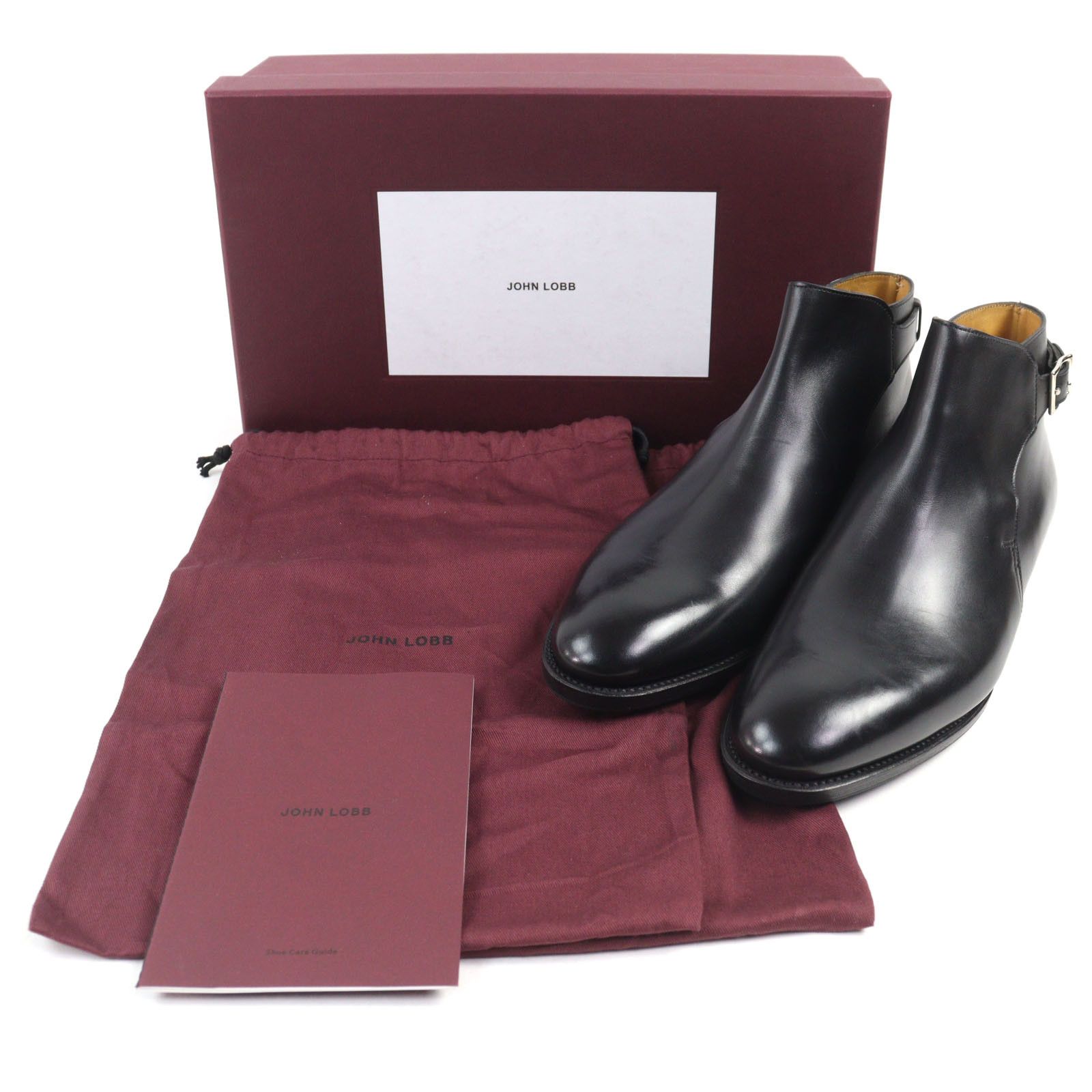 Other Other John Lobb Newlyn Single Buckle Plain Vamp Tensil Leather Boots Leather Shoes DUTY FREE for USA Size ONE SIZE - 2 Thumbnail